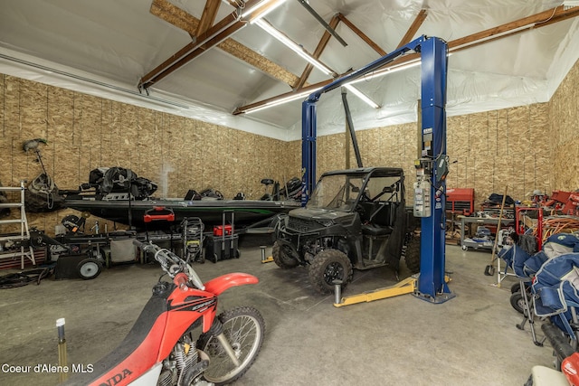 13417 N Halley St, Rathdrum, ID 83858 - view of garage