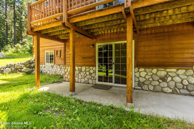 4900 E Hudlow Rd, Hayden, ID 83835 - view of patio featuring a deck
