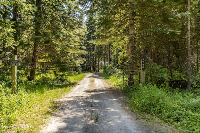 4900 E Hudlow Rd, Hayden, ID 83835 - view of road with a wooded view