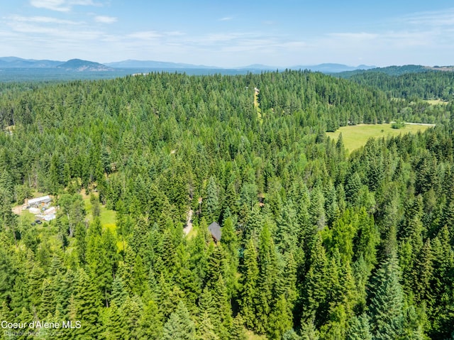 4900 E Hudlow Rd, Hayden, ID 83835 - bird's eye view of a mountainous background