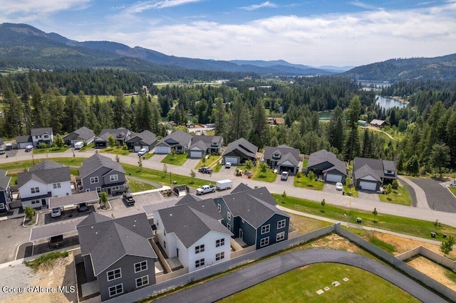 8 Potlatch Loop, Priest River, ID 83856 - aerial perspective of suburban area with a mountainous background