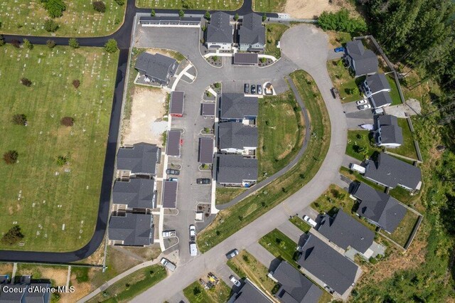 8 Potlatch Loop, Priest River, ID 83856 - aerial overview of property's location with nearby suburban area