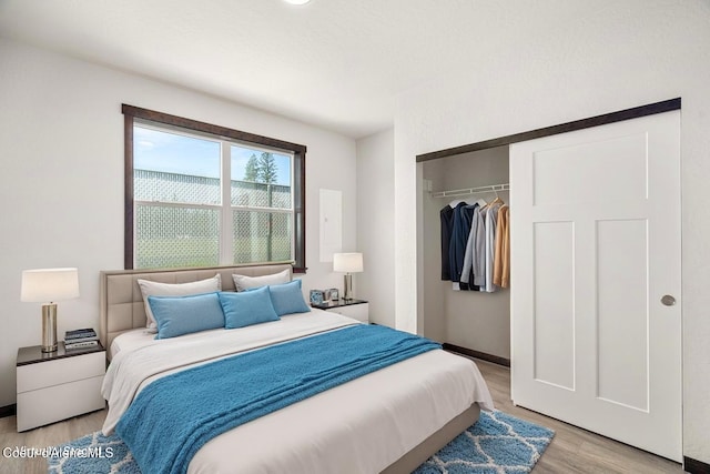 8 Potlatch Loop, Priest River, ID 83856 - bedroom with light wood-style floors and a closet