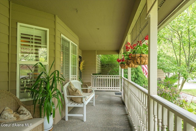 2372 E Thomas Hill Dr, Coeur Dalene, ID 83815 - view of covered porch