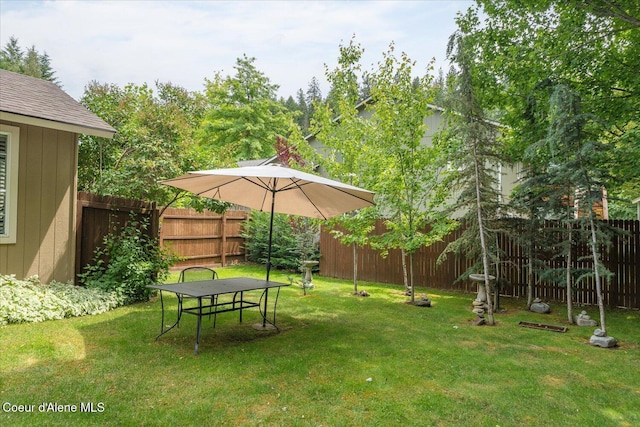 2372 E Thomas Hill Dr, Coeur Dalene, ID 83815 - view of fenced backyard