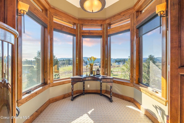 5841 W Clemetson Rd, Coeur Dalene, ID 83814 - sunroom / solarium with carpet flooring and healthy amount of natural light