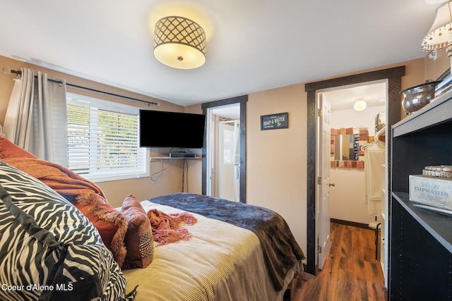 5841 W Clemetson Rd, Coeur Dalene, ID 83814 - bedroom featuring wood finished floors