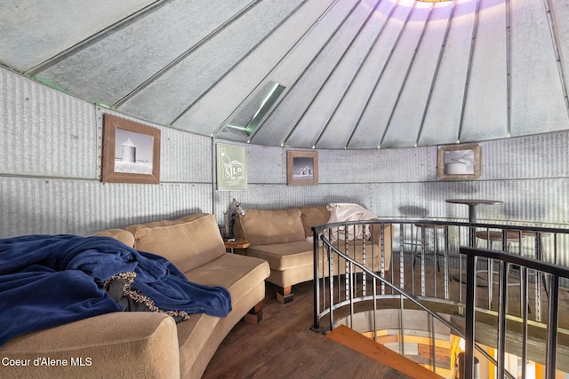 5841 W Clemetson Rd, Coeur Dalene, ID 83814 - living area with wood finished floors