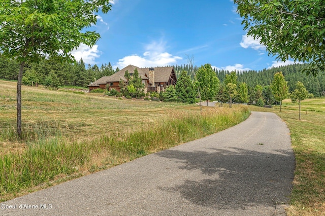 5841 W Clemetson Rd, Coeur Dalene, ID 83814 - view of street with a forest view