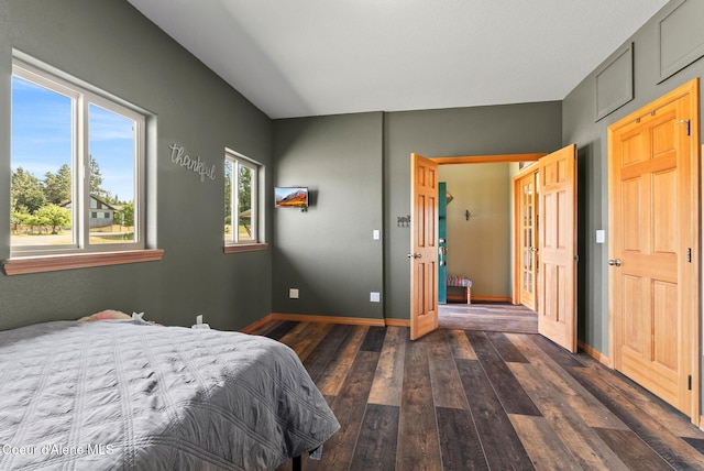 64 Heights Loop, Bonners Ferry, ID 83805 - bedroom featuring hardwood / wood-style floors and baseboards