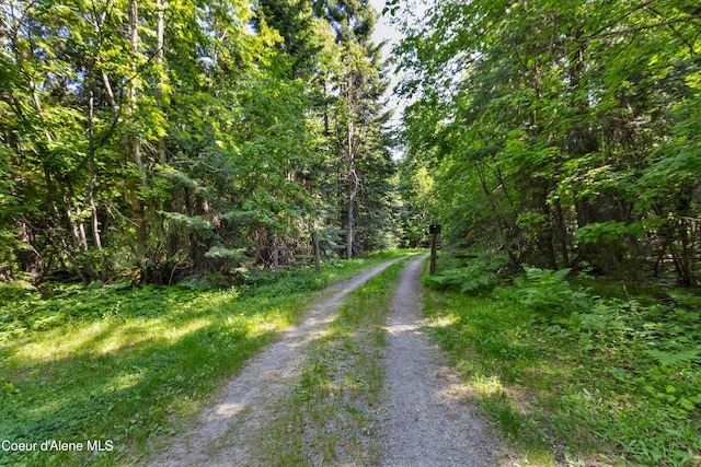 1283 N Wrenco Rd, Sandpoint, ID 83864 - view of road featuring a view of trees