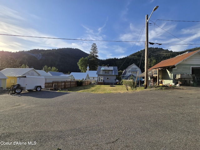 312 Park St, Mullan, ID 83846 - view of front facade featuring a mountain view