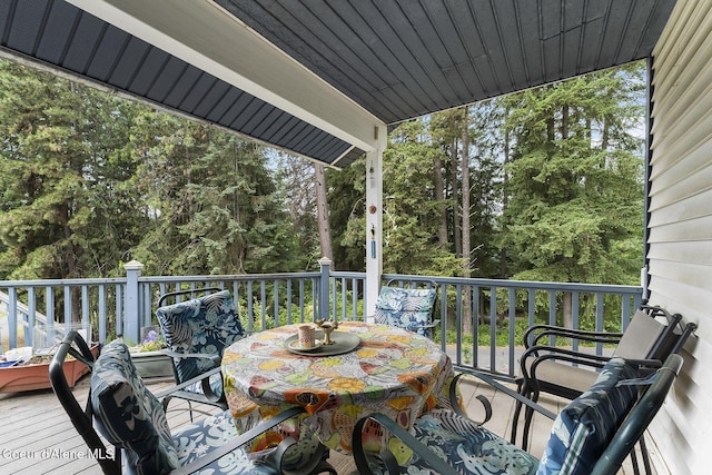 7605 W Sanders Rd, Coeur Dalene, ID 83814 - view of deck