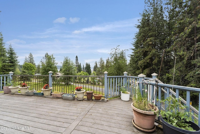 7605 W Sanders Rd, Coeur Dalene, ID 83814 - view of deck