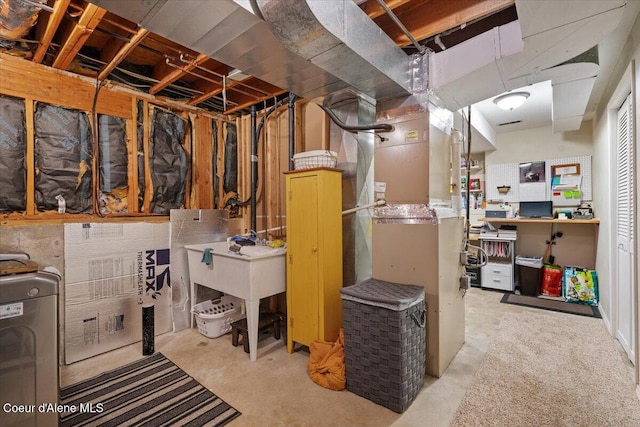 12321 N Sherwood Ct, Hayden, ID 83835 - view of unfinished basement