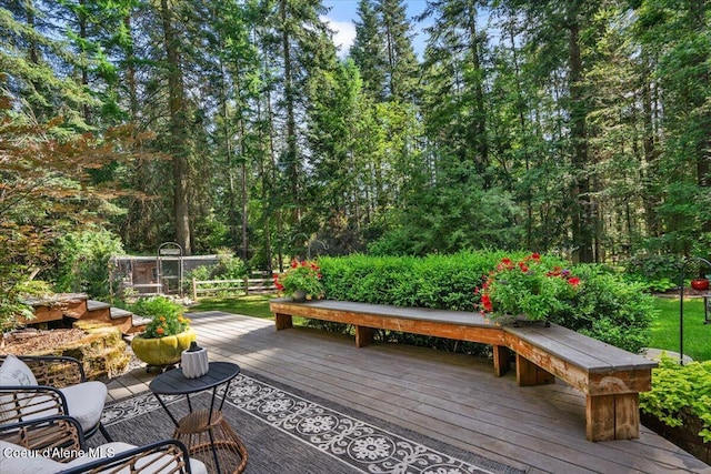 12321 N Sherwood Ct, Hayden, ID 83835 - view of deck