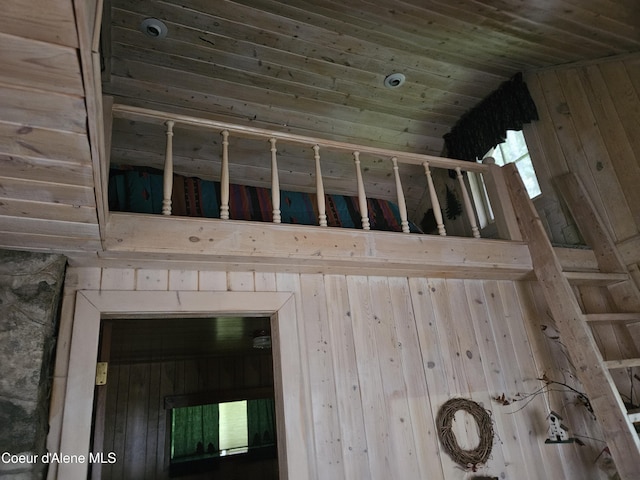 57 N Neopit Rd, Priest Lake, ID 83856 - detailed view of wood ceiling and wooden walls