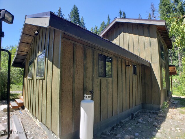 1007 Ruby Creek Rd, Naples, ID 83847 - view of side of home featuring board and batten siding
