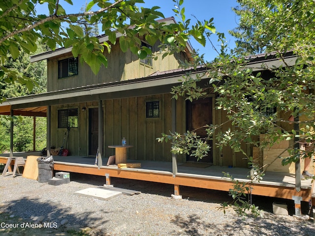 1007 Ruby Creek Rd, Naples, ID 83847 - back of house