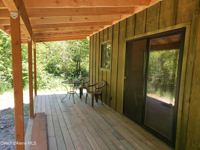 1007 Ruby Creek Rd, Naples, ID 83847 - view of deck