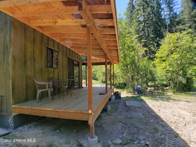 1007 Ruby Creek Rd, Naples, ID 83847 - view of deck