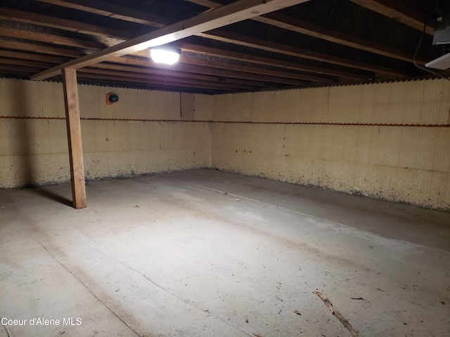 1007 Ruby Creek Rd, Naples, ID 83847 - view of below grade area