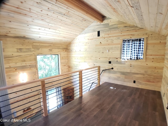 1007 Ruby Creek Rd, Naples, ID 83847 - additional living space with a sauna, wooden walls, and wood ceiling