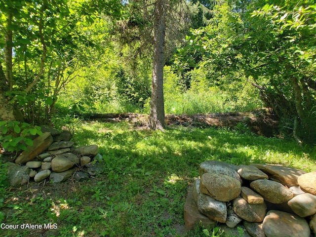 1007 Ruby Creek Rd, Naples, ID 83847 - view of yard with a forest view
