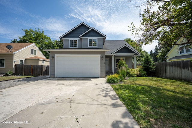 120 E Walnut Ave, Coeur Dalene, ID 83814 - view of front of home with a garage and driveway
