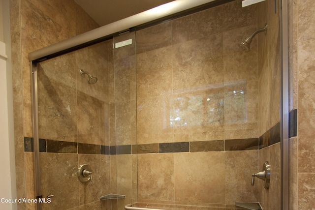 4310 Burns Ct, Sandpoint, ID 83864 - bathroom view of a tile shower