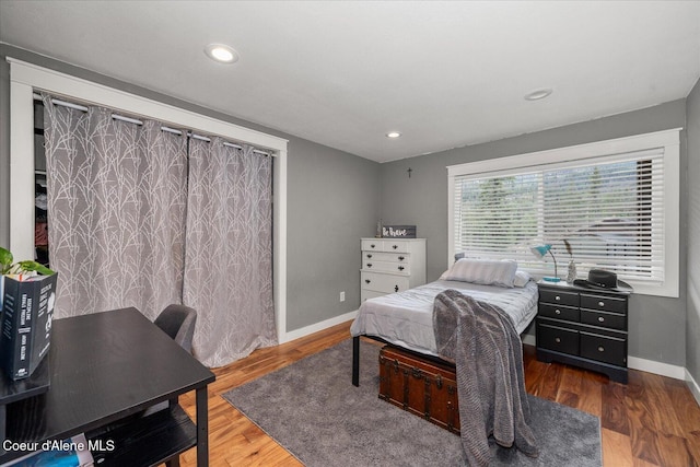 3772 S Schilling Loop, Post Falls, ID 83854 - bedroom with wood finished floors and recessed lighting