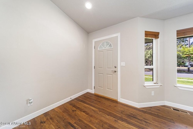 3420 N 19th St, Coeur Dalene, ID 83815 - foyer with dark wood finished floors and healthy amount of natural light