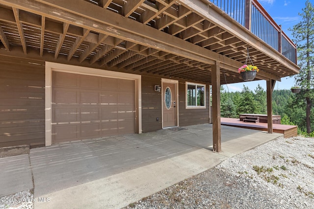 1529 S Saddleback Dr, Coeur Dalene, ID 83814 - view of garage