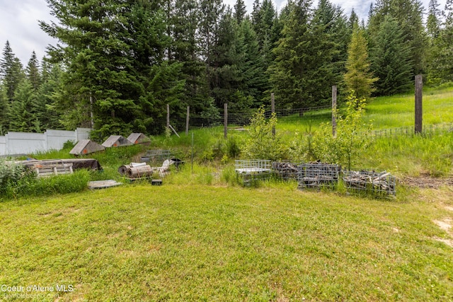 19441 N Rustic Ridge Trl, Rathdrum, ID 83858 - view of yard featuring a wooded view