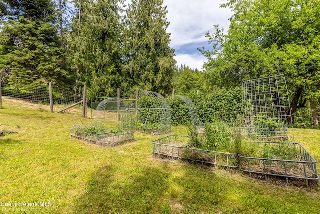 19441 N Rustic Ridge Trl, Rathdrum, ID 83858 - view of yard featuring a garden
