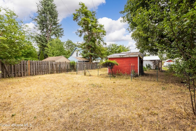 421 W Walnut Ave, Coeur Dalene, ID 83814 - fenced backyard featuring a storage shed