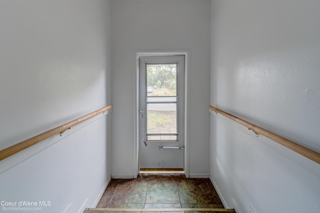 421 W Walnut Ave, Coeur Dalene, ID 83814 - stairway with baseboards