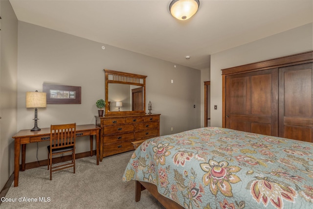 2050 N Main St, Coeur Dalene, ID 83814 - bedroom featuring light colored carpet and a closet