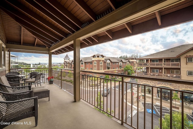 2050 N Main St, Coeur Dalene, ID 83814 - balcony featuring a residential view