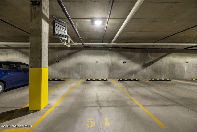 2050 N Main St, Coeur Dalene, ID 83814 - parking garage featuring a heating unit