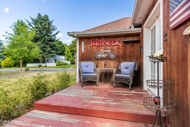 1025 N 1st St, Coeur Dalene, ID 83814 - view of deck