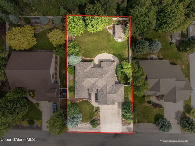 12608 N Shamrock St, Hayden, ID 83835 - drone / aerial view
