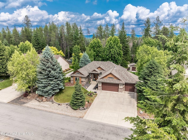 12608 N Shamrock St, Hayden, ID 83835 - aerial view of property and surrounding area