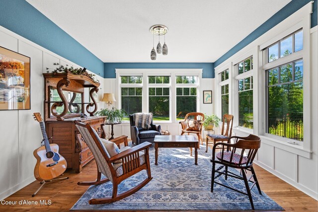 4127 Sagle Rd, Sagle, ID 83860 - sunroom with wood finished floors