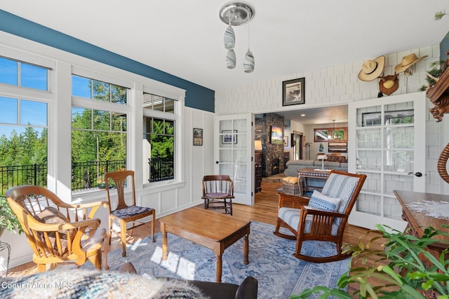 4127 Sagle Rd, Sagle, ID 83860 - living room with wood finished floors