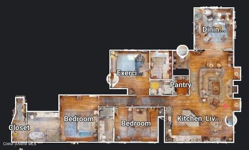 4127 Sagle Rd, Sagle, ID 83860 - view of home floor plan