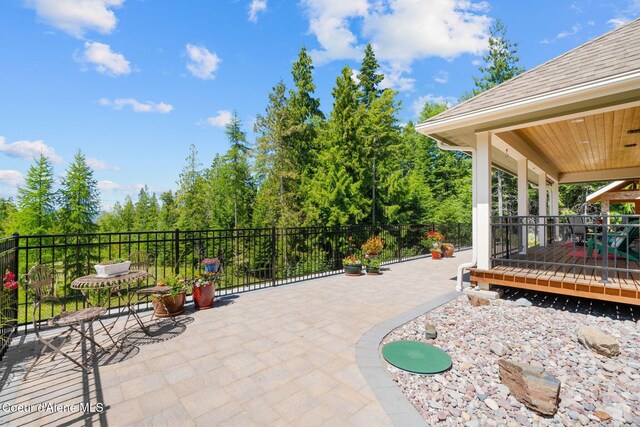 4127 Sagle Rd, Sagle, ID 83860 - view of patio / terrace