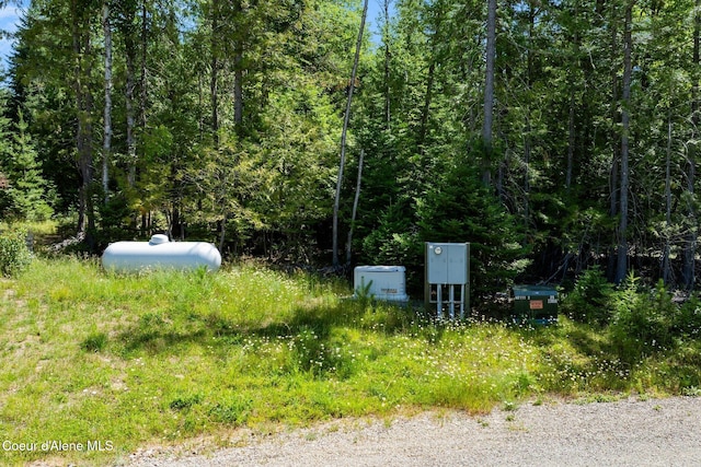 4127 Sagle Rd, Sagle, ID 83860 - view of yard featuring a wooded view