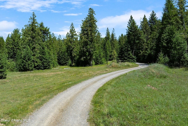 4127 Sagle Rd, Sagle, ID 83860 - view of road featuring a wooded view