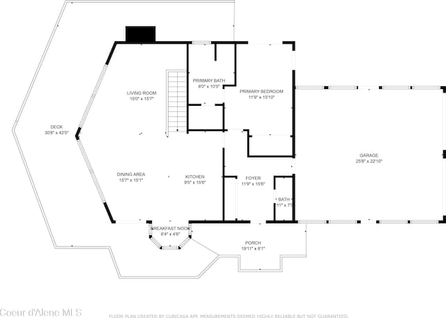 5143 W Crazy Creek Rd, Coeur Dalene, ID 83814 - view of home floor plan